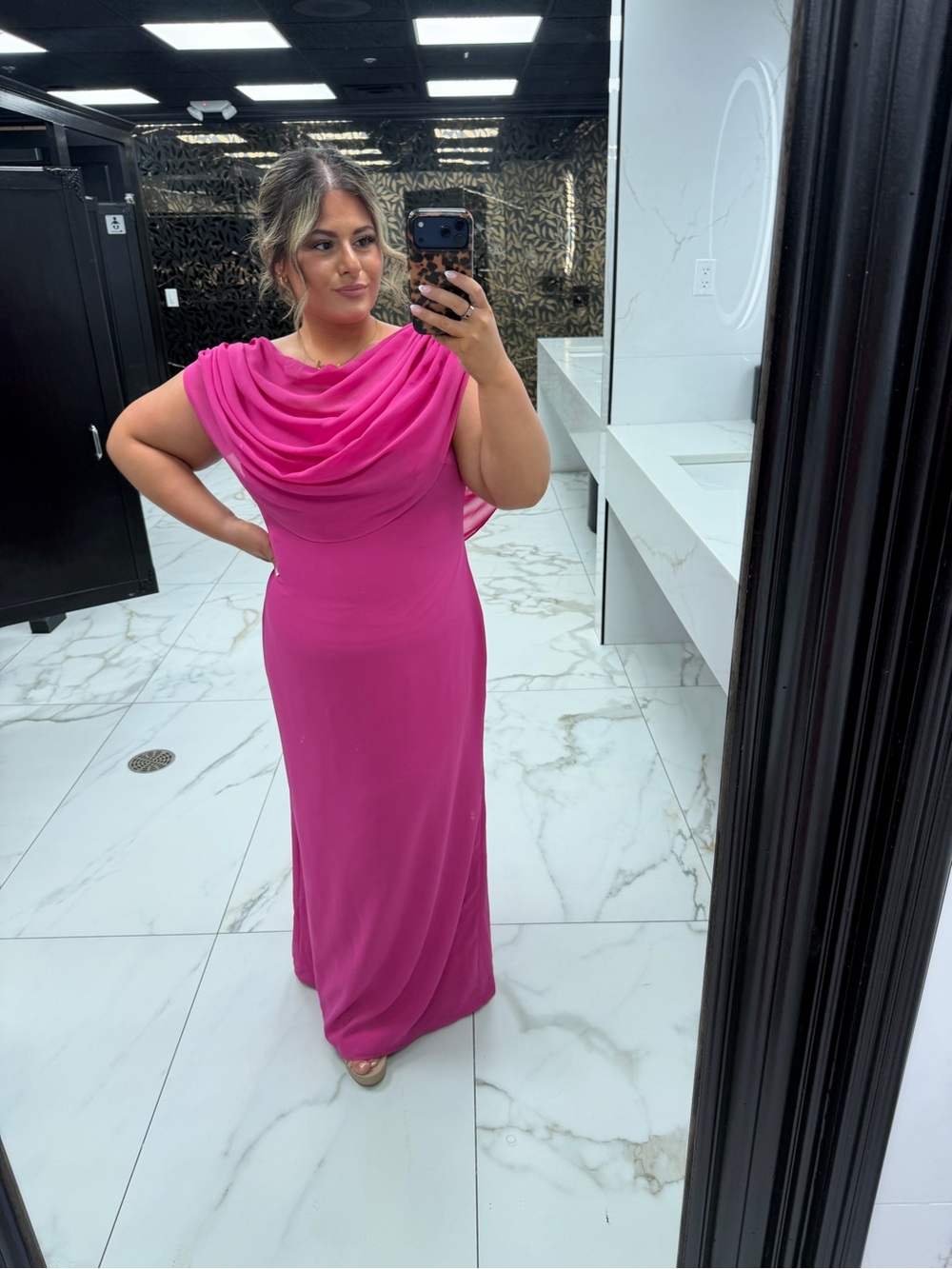 Azazie Hadley Fuchsia